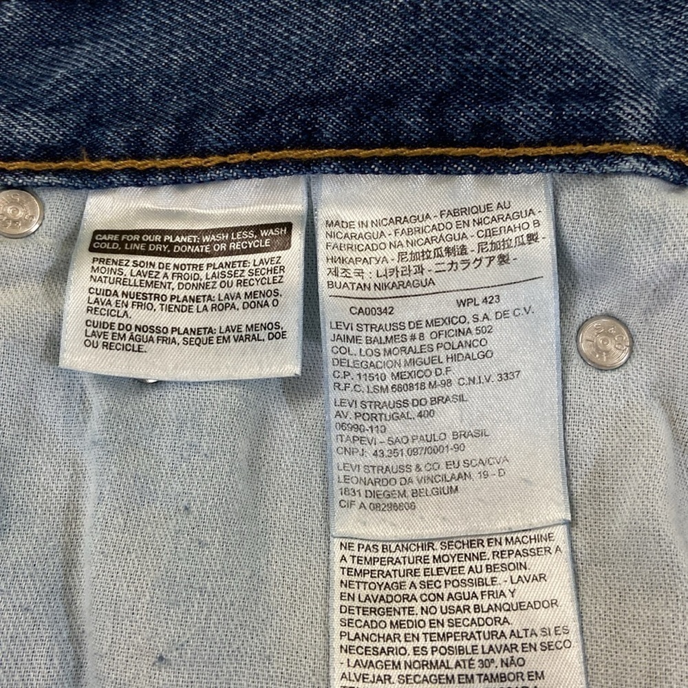 LEVI 550,VINTAGE,MEN BLUE JEANS, SIZE-32  29. - Picture 13 of 14